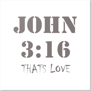 John 316 Posters and Art